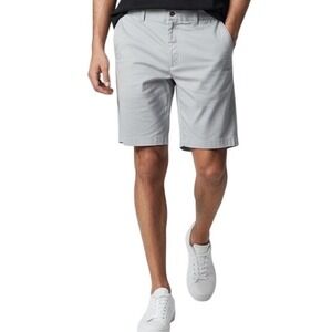 Callaway Mens Golf Shorts Size 36 Light Grey Performance Stretch Flat Front